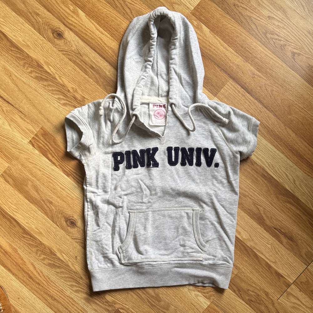 PINK Victoria's Secret Gray Hoodie